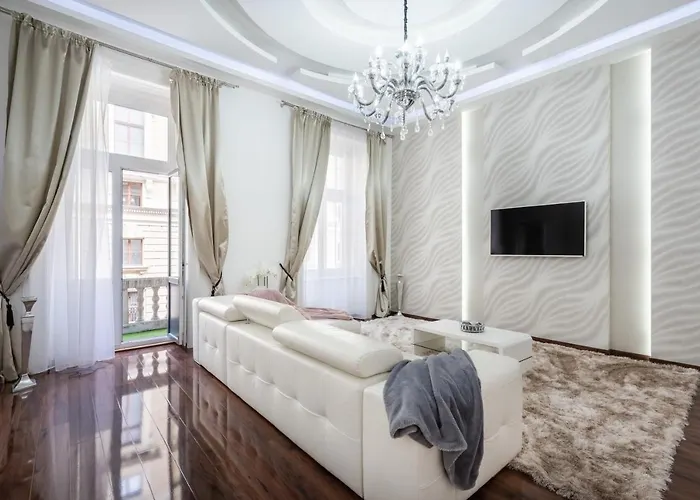 Apartament Opera Balkony Luxury With Free Parking Budapesta